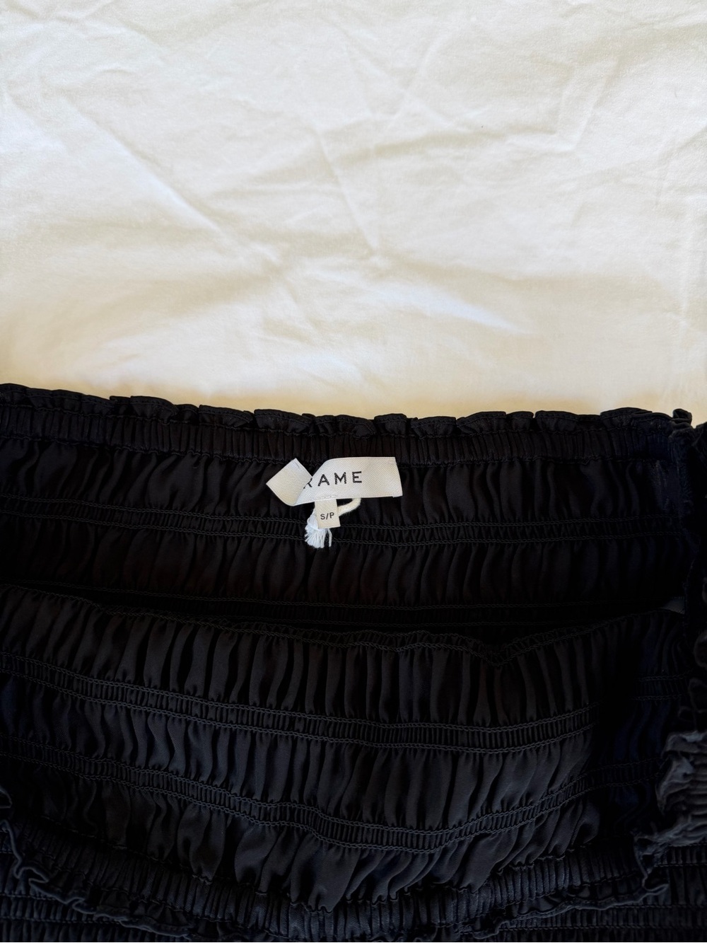 Frame Black Off Shoulder Top - Picture 3 of 4